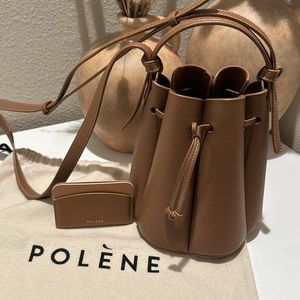 AUTHENTIC Polene Numéro Huit Mini + Matching Card Holder